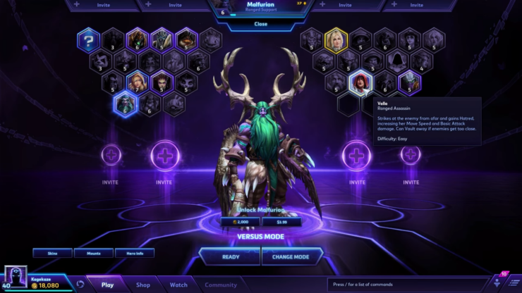 Heroes of the Storm player